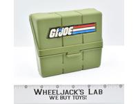Pocket Patrol 3 Pack Belt Clip Supply Figure Carry Carrying Case Box 1983 GI Joe