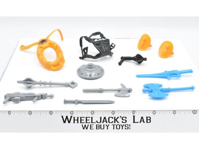 Weapons Accessories Pack Mattel MOTU Masters of the Universe He-Man Vintage