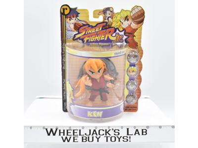 Ken Street Fighter Jr. Resaurus 1999 Capcom NEW MOSC Action Figure