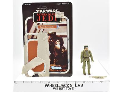 Rebel Commando 100% Complete ESB Star Wars Vintage Kenner 1983 NO REPRO