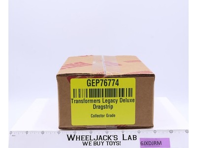 Dragstrip Transformers Legacy BBTS Collector Grade 2022 Hasbro NEW SEALED