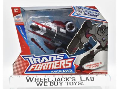 Megatron Cybertron Mode #1 Voyager Animated MISB Transformers Action Figure