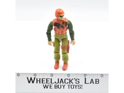 Skidmark v1 Desert Fox Driver Complete GI Joe 1988 Hasbro ARAH