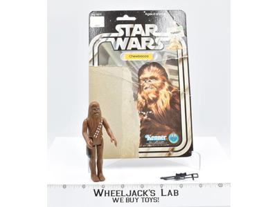 Chewbacca 12 Back 100% Complete 1977 Star Wars Kenner Action Figure NO REPO