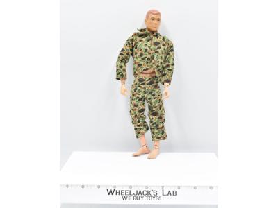 Talking Action Soldier W /Scar GI Joe 12" Action Figure 1/6 Hasbro Vintage