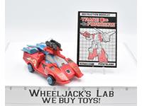 Pointblank ~ 100% Complete 1987 Vintage Action Figure G1 Transformers W/MANUAL