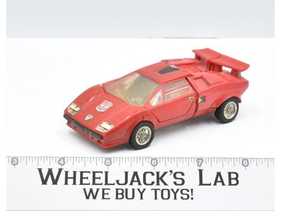 Sideswipe Vintage Hasbro 1984 G1 Transformers Action Figure BROKEN SPOILER