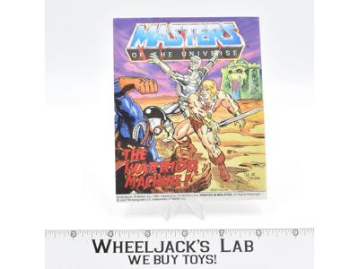 The Warrior Machine! Mini Comic He-Man Masters of the Universe MOTU Mattel