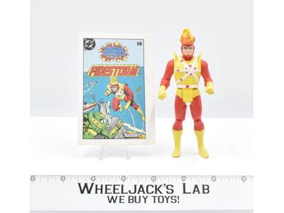 Firestorm W/Comic Complete DC SUPER POWERS 1985 Kenner 5" Action Figure No Repro