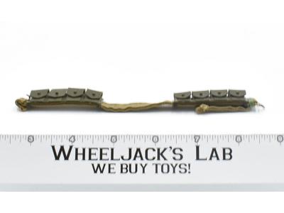 GI Joe 1964 12" Green Ammo/Cartridge Belt Accessory Vintage Hasbro Action Figure