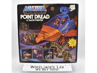 Point Dread &amp; Talon W Box Complete 1982 He-Man Masters of the Universe MOTU