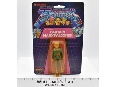 Captain Mary Falconer Sealed MOSC 1983 Terrahawks Bandai Vintage Action Figure