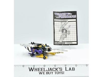 Shrapnel ~ 100% Complete 1985 Vintage Action Figure G1 Transformers W MANUAL