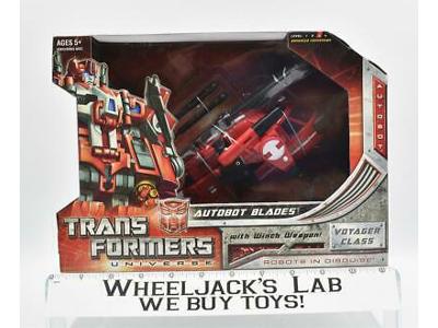 Blades Voyager Classics 25th Anniversary MISB Universe 2008 Transformers Hasbro