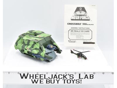 Crossbolt Mobile Armored Helipad 100% Complete.Mega Force Kenner 1989