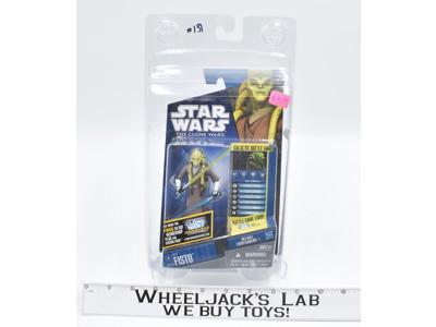 Kit Fisto CW23 2010 NEW MOC Star Wars The Clone Wars Hasbro Action Figure TCW