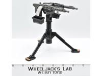 Twin Mounted 7.62 Machine 100% Complete Rambo Freedom Force Coleco 1986 Vintage
