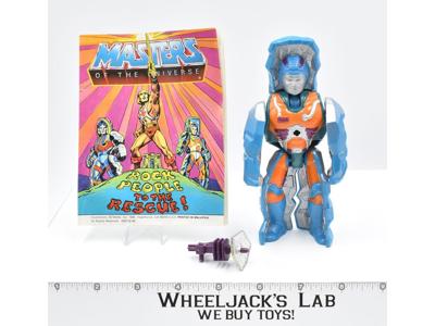 Rokkon 100% Complete 1986 He-man MOTU Mattel Masters of the Universe W/ Comic