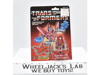 Powerglide W/ BUBBLE GREY BORDER NR MINT FIGURE Vintage 1985 G1 Transformers