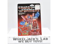 Powerglide W/ BUBBLE GREY BORDER NR MINT FIGURE Vintage 1985 G1 Transformers