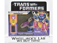 Squeezeplay NEW MISB 1988 Hasbro Vintage G1 Transformers Action Figure