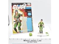 Lady Jaye 100% Complete W/CARDBACK GI Joe 1985 Hasbro Action Figure Vintage