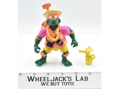 Hawaiian Tourist Michaelangelo Complete 1992 TMNT Teenage Mutant Ninja Turtle