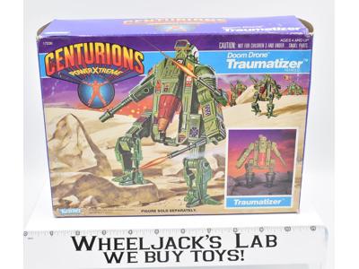 Traumatizer Doom Drone W/BOX NR MINT 100% Complete Centurions 1987 Kenner