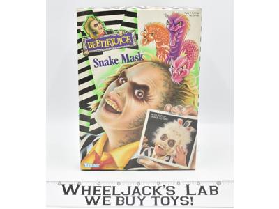 Snake Mask NEW Beetlejuice 1990 Accessory Vintage Kenner