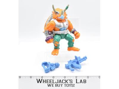 Triceraton 100% Complete 1990 TMNT Teenage Mutant Ninja Turtle Playmates