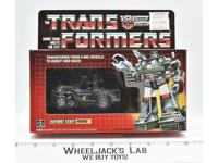 Hound NR MINT FIG MIB NICE BOX 100% Complete 1985 Vintage G1 Transformers