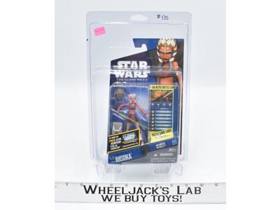 Ahsoka CW17 2010 NEW MOC Star Wars The Clone Wars Hasbro Action Figure TCW