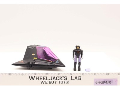 Shadow Parasite W/ LT. Magg Complete Starcom 1986 Coleco Action Figure Vehicle