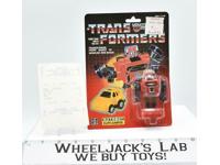 Cliffjumper NR MINT FIGURE Cardback W BUBBLE Vintage 1985 G1 Transformers