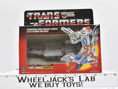 Broadside MIB NR MINT FIGURE 100% Complete 1986 Vintage Hasbro G1 Transformers