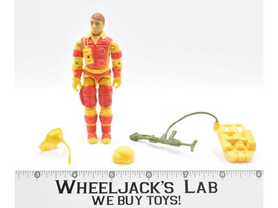 Blowtorch V1 100% Complete 1984 GI Joe Hasbro Action Figure Vintage