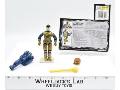 Barricade Bunker Buster 1992 Hasbro Action Figure