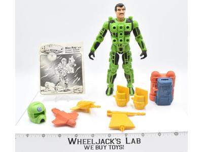 Max Ray 100% Complete 1986 Centurions Kenner Vintage Action Figure