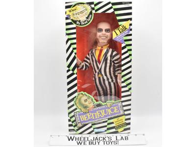 Beetlejuice Talking Figure NEW MIS Beetlejuice 1989 Vintage Kenner Action Figure