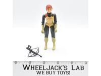 Scarlett V1 STRAIGHT ARM 100% Complete GI Joe 1982 Hasbro Action Figure Vintage
