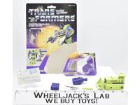 Bonecrusher Constructicon CARDBACK W/ BUBBLE COMPLETE 1985 G1 Transformers