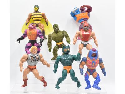 Lot Collection of 8 #2 He-Man MOTU Mattel Masters of the Universe Action Figures