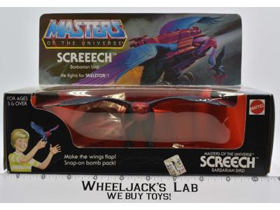 Screech New SEALED 1982 He-Man MOTU Masters of the Universe Mattel