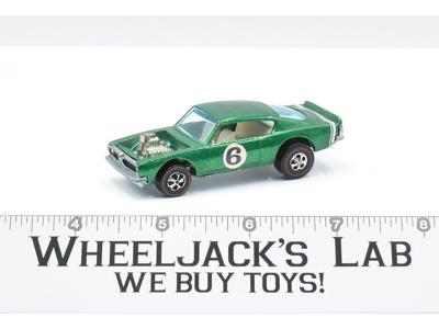 King Kuda Green 1969 Redline Hot Wheels Mattel Vintage Redline RL