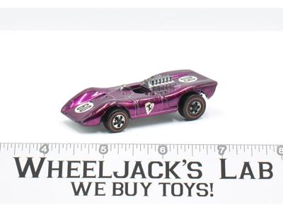 Ferrari 312P Magenta 1970 Redline Hot Wheels Mattel Vintage RL