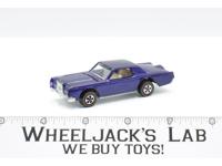 Custom Continental Mark III Purple 1969 Redline Hot Wheels Mattel Vintage RL