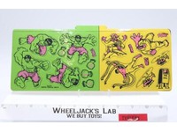 The Incredible Hulk Colorforms 1978 Marvel Comics Vintage