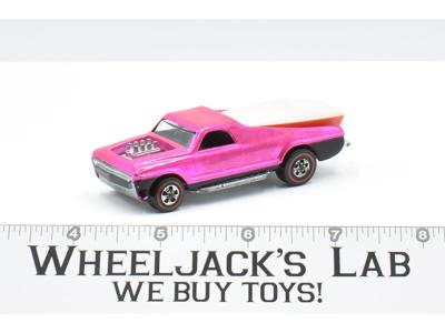 Seasider Hot Pink 1970 Redline Hot Wheels Mattel Vintage RL