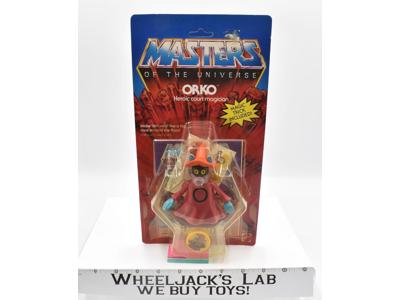Orko NEW SEALED UNPUNCHED 1983 He-Man MOTU Masters of the Universe Mattel