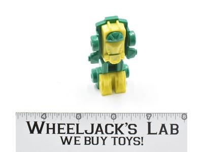 Gears Yellow / Green McDonalds G1 Transformers 1985 Happy Meal Toy Action Figure